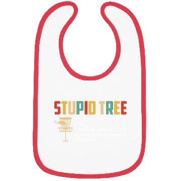 Discover Vintage Stupid Tree Definition Bibs