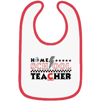 Discover Home School Teacher Design Bibs