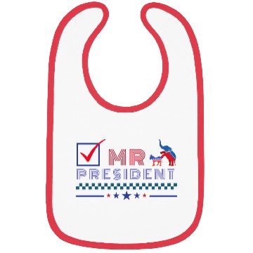 Discover MR President US President, Trump 2024 Election Bibs