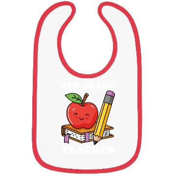 Discover 4th Grade Teacher Back to School Bibs