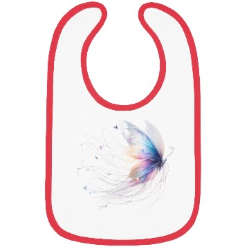 Discover Magical Colorful Butterfly Design Bibs
