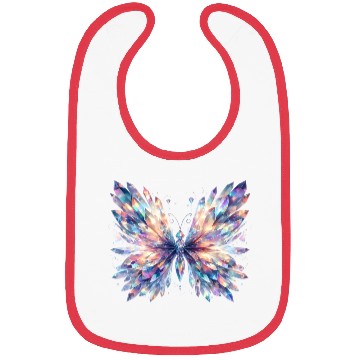 Discover Magical Colorful Butterfly Design Bibs