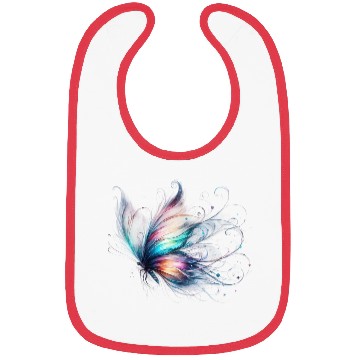 Discover Magical Colorful Butterfly Design Bibs