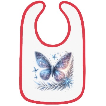 Discover Colorful Butterfly Design – Enchanting Art Bibs
