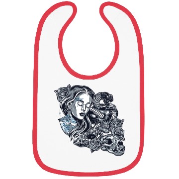 Discover Blessed Chicano Vintage Street Art Graphic Bibs
