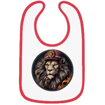 Discover Lion Firefighter Bibs