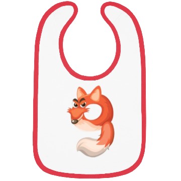 Discover Fox Number Nine Bibs