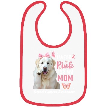 Discover I wear Pink Great Pyrenees Bibs