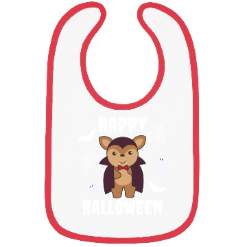 Discover Deer Happy Halloween Cute Devil Vampire Costume Bibs