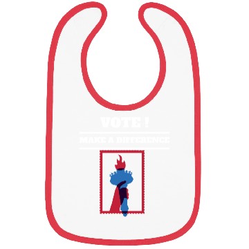 Discover Vote For Liberty and Freedom Bibs