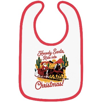 Discover HOWDY SANTA Bibs