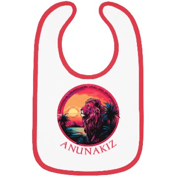 Discover Anunakiz Lion of Ishtar’s Horizon Bibs