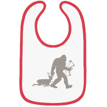 Discover Bigfoot Sasquatch Deer Hunter Bibs