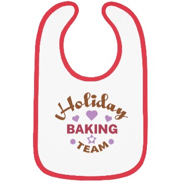 Discover Holidays baking team Bibs