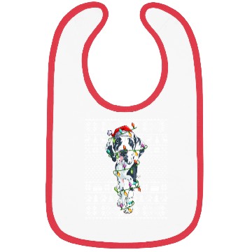 Discover Great Dane Dog Ugly Christmas Sweater Santa Hat Bibs