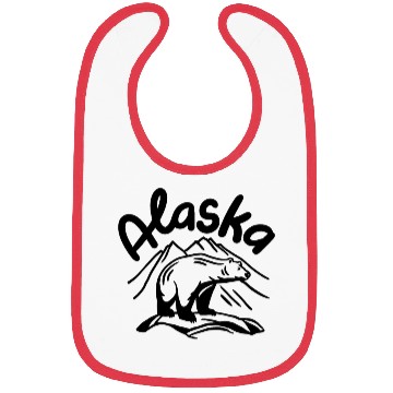 Discover Alaska Bear Adventure Lovers Bibs
