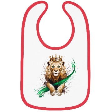 Discover Brave Lion Bibs