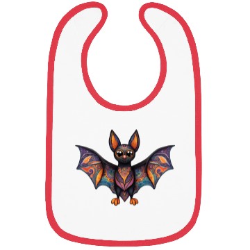 Discover Halloween Bat Alebrije Bibs