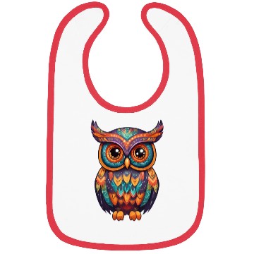 Discover Halloween Owl Alebrije Bibs