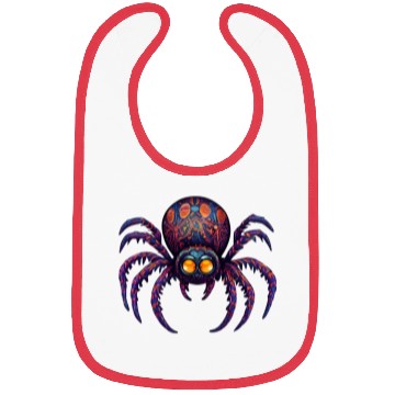 Discover Halloween Spider Alebrije Bibs