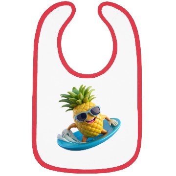 Discover Pineapple Surfer Bibs