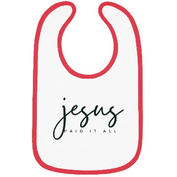 Discover Jesus Paid it all Bibs