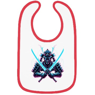 Discover Neon Samurai Bibs