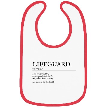 Discover Funny and Creative Swimming Lifeguard Bibs