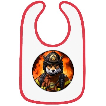 Discover Fox Firefighter Bibs