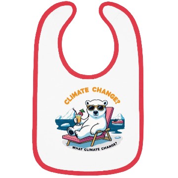 Discover Climate Change Awareness: Relaxing Polar Bear Bibs