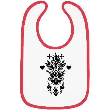 Discover Floral Tattoo Bibs