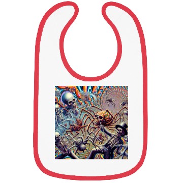 Discover Skeletons vs Zombies Bibs
