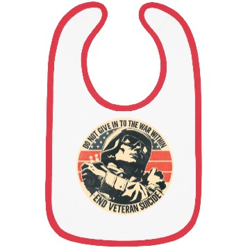 Discover Do Not Give In To The War Within End Veteran Suici Bibs