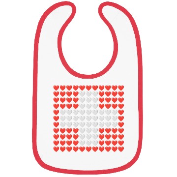 Discover Switzerland HEARTS Flag Bibs