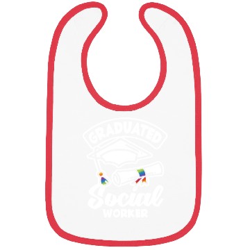 Discover Graduate Social Worker Pride Bibs