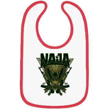 Discover Military unit logo "NAGA" Bibs