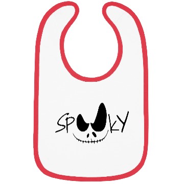 Discover Spooky Halloween Design Bibs