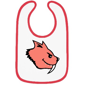 Discover Bad Wild Cat Sabre Tooth Tiger Long Teeth Tiger Bibs