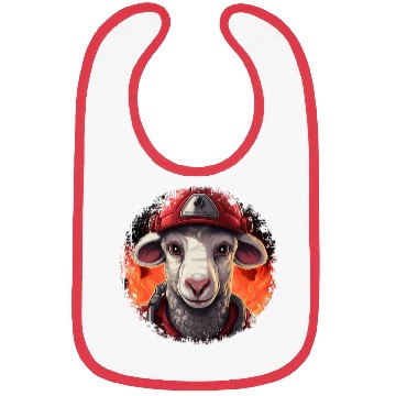 Discover Sheep Firefighter Bibs