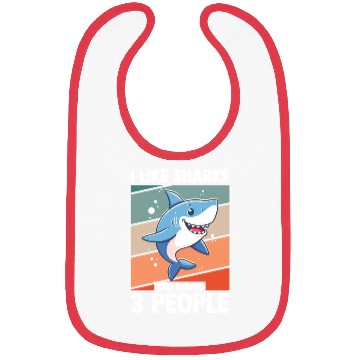 Discover Funny Shark Design | Animal Shark Bibs