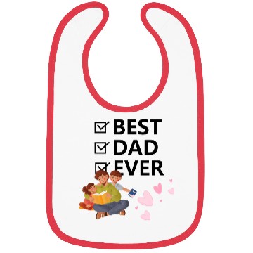 Discover Best Dad Ever Bibs