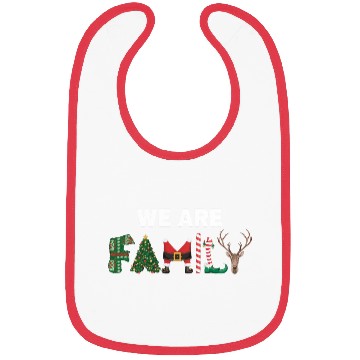 Discover We Are Family Bibs
