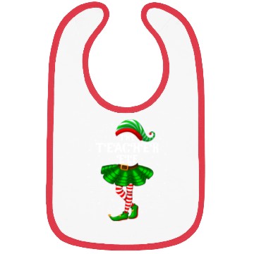 Discover The Teacher Elf Christmas Bibs