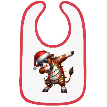 Discover Dabbing Hereford Cattle Farmer Sunglasses Bibs
