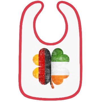 Discover German Irish Shamrock Germany Ireland Flag Bibs