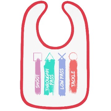 Discover Playstation Button Bibs