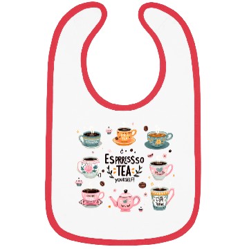 Discover Tea Lover Bibs