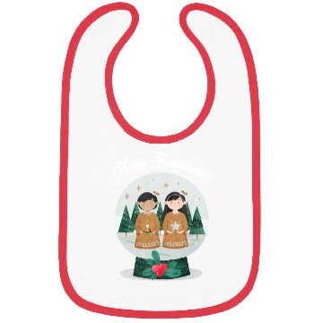 Discover Friends Christmas Bibs