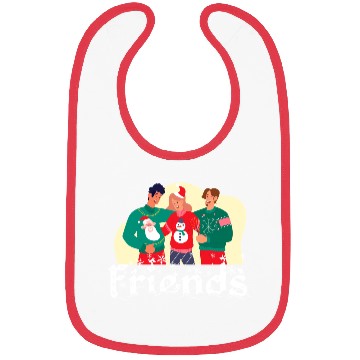 Discover Friends Christmas Bibs