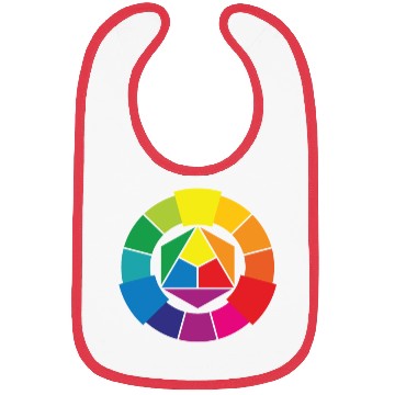 Discover Color Wheel Artist Creative Colors Art Bibs